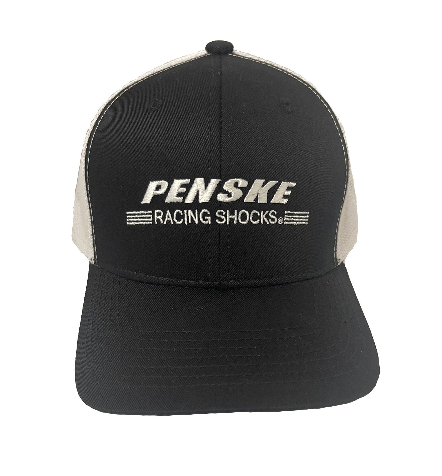 Hat, Penske Racing Shocks (White on Black)