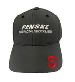 Hat, Penske Racing Shocks (White on Dark Gray)