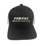 Hat, Penske Racing Shocks (White on Black)