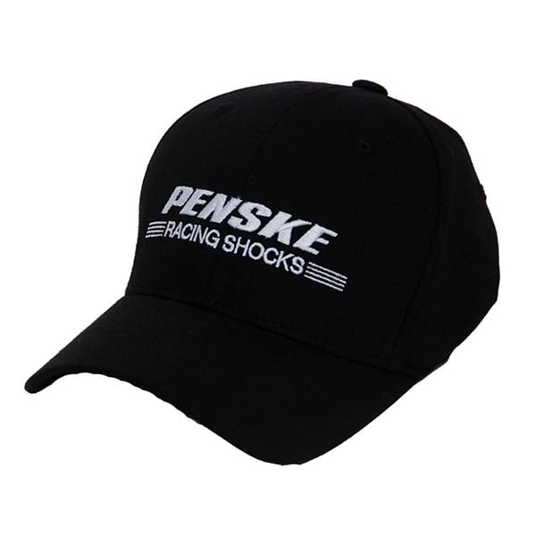 Hat, Penske Racing Shocks (White on Black)