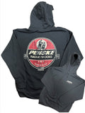 Penske Racing Shocks Black Vintage Hooded Sweatshirt